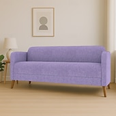 preiswerte Sofabezug-Sofabezug passend für Linanäs-Sofa, einfarbig, gesteppte Polyester-Schonbezüge