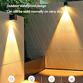 halpa Ulkotilojen seinävalaisimet-2 kpl aurinkoaitavalaisimia vedenpitävät katuvalot aurinkoseinävalaisin ulkoseinäpesuri maisemavalot lyhdyt kodin seinälle kuistille puutarhaan terassille sisustus