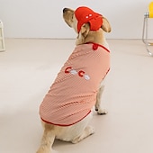cheap Cooling Vest &amp; Shirt-Dog Shirts Quick Dry Soft Stretchy Pet T-Shirts with Reflective Label Tank Top Sleeveless Vest Sun Protection Dog Clothes for Large Dogs