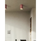 economico Lampade da soffitto con dimmer-Plafoniera a LED a 1 luce, in metallo e pietra, con montaggio a filo, per corridoio, veranda, bar, loft creativo, lampade da balcone 110-240 V