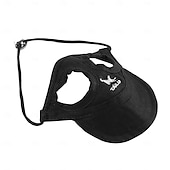 preiswerte Sonnenhut-Hunde-Baseballkappe, Hunde-/Katzen-Sommer-/Strand-Schirmmütze mit Ohrlöchern, verstellbare Welpen-Sonnenhaube, Kopfbedeckung