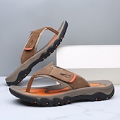 levne Sandály na dovolenou-Pánské outdoorové žabky s T-strap páskem a polstrovanou podrážkou, odolný vzor, sportovní vzhled pro dospělé, vhodné pro plážové aktivity, turistiku, použití u bazénu, letní dovolenou