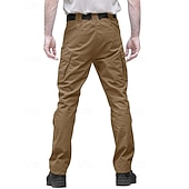 cheap Cargo Pants-Men's Cargo Pants Tactical Pants Trousers Buttons Multi Pocket Plain Wearable Outdoor Daily Camping &amp; Hiking Fashion Classic Black Army Green