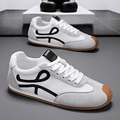 preiswerte Sneaker für Herren-weiße sportliche Herren-Sneaker mit roten und blauen Akzenten – lässig, leicht, ideal für einen aktiven Lebensstil und Outdoor-Aktivitäten