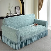 economico Copridivano-Copridivano Floreale Jacquard Jacquard Copriletto