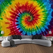 preiswerte Kunst Wandteppiche-Juni Pride Monat Regenbogen Krawatte Farbstoff hängen Wandteppich Wandkunst große Wandteppich Wandbild Dekor Fotografie Hintergrund Decke Vorhang Haus Schlafzimmer Wohnzimmer Dekoration