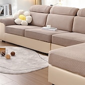 baratos Cobertura de Sofa-Capa de almofada de sofá jacquard grossa, protetor de móveis, capas de sofá para sofás, antipoeira, capa de assento removível, capa para crianças e animais de estimação