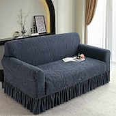 economico Copridivano-Copridivano Floreale Jacquard Jacquard Copriletto