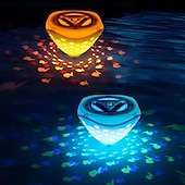 cheap Underwater Lights-2 Pcs Underwater Lights Floating Bathtub Lights with Colorful Fish Pattern Pool Lights for Glowing Bath Toys Aquarium Holiday Party Decoration