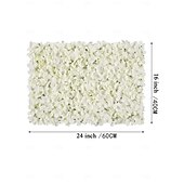 economico Piante e Fiori Artificiali-recinzione artificiale simulata, rete decorativa da giardino in rattan, recinzione telescopica in legno, parete di fiori finti per matrimoni, sfondo e decorazione del giardino