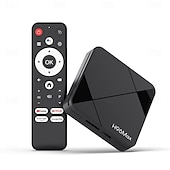 Недорогие Приставки TV Box-ТВ-приставка h96max на базе Android с разрешением 4K Ultra HD, Wi-Fi 6, Bluetooth 5.4, USB 3.0 – интеллектуальный медиаплеер для потоковой передачи, игр, трансляции экрана и домашнего кинотеатра