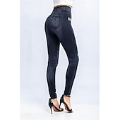 abordables Impression 3D Bleue-Leggings pour femmes Pantalons Impression 3D Chinos Vacances Streetwear Décontracté Longueur Complète Haute Taille Imprimé Papillon Confortable Doux Agréable Extensible Extérieur Rue Noir Bleu Été