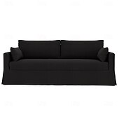 preiswerte Sofabezug-Sofabezug passend für Hyltarp-Sofa, einfarbig, gesteppte Polyester-Schonbezüge