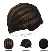 economico Parrucche storiche-Parrucca Lunga Riccia Marrone da Uomo Anni &#039;70 &#039;80 Parrucca Sintetica con Divisione Fluffy per Uso Quotidiano Costume di Cosplay Parrucche di Halloween