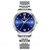 abordables Montres à quartz-Montre femme 706 en acier inoxydable étanche – design rétro ultra fin, cadran lumineux, montre-bracelet à quartz élégante pour le travail et le quotidien