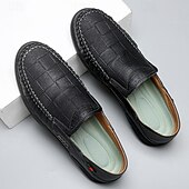 Χαμηλού Κόστους Slip-On Καθημερινά Παπούτσια-Ανδρικά πορτοκαλί μοκασίνια από τεχνητό δέρμα, άνετα, casual παπούτσια, ιδανικά για καθημερινή χρήση και χαλαρές εξόδους.