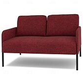 baratos Cobertura de Sofa-capa de sofá adequada para capas acolchoadas de cor sólida do sofá glostad
