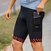 abordables Pantalones cortos, mallas y pantalones para hombre-Arsuxeo Hombre Rayas Pantalones cortos de ciclismo de carretera Short interior ciclismo bicicleta Pantalones de Ciclismo Bicicleta Bermudas Mallas Leggings Moldeado al Cuerpo MTB Bicicleta Montaña