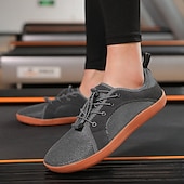 economico Sneakers da uomo-Sneakers da uomo in maglia grigia con suola arancione: scarpe casual traspiranti e leggere per spostamenti quotidiani, passeggiate e attività all&#039;aperto