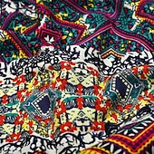 tanie Najfatalniejszy-Retro / vintage Boho 1970 Koszula Hipisowskie Niejednolita całość Psychodeliczny Strój na bal maskowy Męskie Halloween Karnawał taniec uliczny Impreza w stylu retro Festiwal Dla dorosłych Koszula