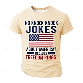 cheap Patriotic Veteran T shirts-Patriotic T Shirts For Men Local Egg T Shirt Short Sleeve T shirt 3D Print Crew Neck Shirt Military Funny Political T Shirt Street Casual Daily Black Blue Green Summer Spring Clothing Apparel S M L
