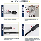 abordables Paraguas-Paraguas para perros pequeños, correa transparente para paraguas, impermeable, paraguas para pasear perros con cadena de metal, equipo de lluvia para exteriores para mascotas.