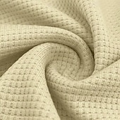 economico Polo classica da uomo-Per uomo Polo a nido d&#039;ape Camicia da golf Golf Informale Sport Bavero Manica corta Essenziale Moderno Liscio Classico Primavera estate Standard Nero Bianco Blu Cachi Grigio Polo a nido d&#039;ape