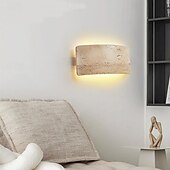 economico Luci da parete-Applique da parete a LED in pietra Wabi-Sabi, luce d&#039;atmosfera a LED, lampada da scala, cortile, balcone retrò, bagno, 110-240 V