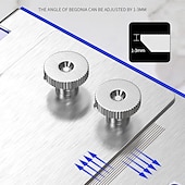 baratos acessórios de perfuração-Suporte para rebarbadora angular para corte de azulejos com chanfro de 45, suporte para rebarbadora angular com chave de fenda, ferramenta de chanfradura de azulejos de aço inoxidável para rebarbadora