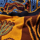 cheap Tops-Retro Vintage Boho 1970s Shirt Hippie Tribal African Pattern Fancy Dress Men's Halloween Carnival Street Dance Retro Theme Party Festival Adults' Shirt