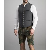 billige Menn-Oktoberfest Tradisjonell bayersk vest bayerske Tysk München Enger Herre Fest Ølfestivalen Tradisjonell stil klut