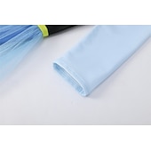 abordables Disfraces de niñas-Frozen Cuento de Hadas Princesa Anna Vestido de niña de las flores Disfraz de fiesta temática Vestidos de tul Cosplay Cosplay de película for Chica Niños Carnaval Mascarada Fiesta