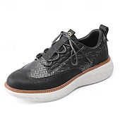 economico Sneakers Casual-scarpe da ginnastica da uomo blu in maglia con lacci, design elegante e suola ammortizzata per camminare, correre e l'uso quotidiano