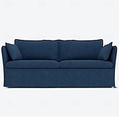 cheap Sofa Cover-Sofa Cover Suitable For BACKSÄLEN Sofa Solid Color Quilted Slipcovers