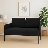baratos Cobertura de Sofa-capa de sofá adequada para capas acolchoadas de cor sólida do sofá glostad