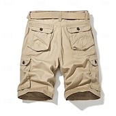abordables shorts cargo estampados hombre-Hombre Bandera Pantalón Corto Cargo Media cintura Clásico Deporte 6 bolsillo Diseñador Ropa