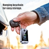 abordables Alarmes pour voiture-Éthylotest numérique portable porte-clés – affichage LED, alerte alcool 3 couleurs, sans contact, rechargeable par USB, précis et hygiénique, pour les conducteurs et l&#039;usage personnel