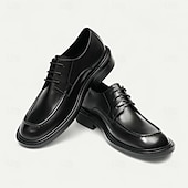 levne Klasické Společenské Boty-Pánské leštěné hnědé kožené nazouvací boty – elegantní a pohodlná obuv na večerní večírky, společenské tance a slavnostní události