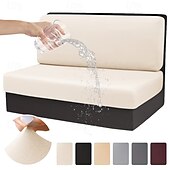 economico Copridivano-Copricuscini per dinette per camper in seta di latte elasticizzata e impermeabile, dal design spesso, resistente e antiscivolo, facili da pulire, adatti a tutte le stagioni, per sedili di camper.