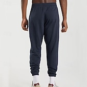 preiswerte Jogginghosen-Herren Jogginghose Hose Kordelzug Tasche Elastischer Bund Einfach Komfort Atmungsaktiv Täglich Outdoor Ferien Urlaub Mode Blau Schwarz Mikroelastisch