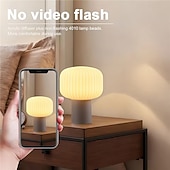 economico Lampade da tavolo e da lettura-Lampada da scrivania ricaricabile tramite USB, lampada da comodino, lampada da notte, lampada da studio, lampada a fungo, lampada da campeggio, ristorante, 1 pz.
