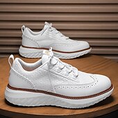 economico Sneakers Casual-scarpe da ginnastica da uomo blu in maglia con lacci, design elegante e suola ammortizzata per camminare, correre e l'uso quotidiano