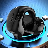 お買い得  ワイヤレスヘッドホン-オープンイヤークリップBluetoothヘッドフォンワイヤレススポーツイヤフォンアクティブノイズキャンセリングステレオサウンド長持ちバッテリーBluetooth 5.3ランニング＆ワークアウト用