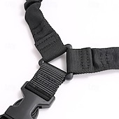 cheap Camping Equipment-Tactical One Single Point Sling Strap Bungee Rifle Gun Sling with QD Buckle