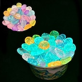  100 ks bling svítící kameny svítící zahradní oblázky třpytivé světelné kameny svítící kameny do zahrady, venkovní svítící kameny na trávník, terasu, chodník, příjezdovou cestu