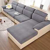 baratos Cobertura de Sofa-Capa de almofada de sofá jacquard grossa, protetor de móveis, capas de sofá para sofás, antipoeira, capa de assento removível, capa para crianças e animais de estimação