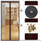 cheap Window Screen &amp; Door Screen-Magnetic Screen Door Portable, Fly Or Bug Screen Magnetic, Doorway For Sliding Door,Garage,Patio,Kitchen,Living,Window Room,Bedroom,Bar,Pet and Kid Easy Entry