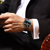 ieftine Ceasuri Quartz-856 ceas nou pentru bărbați, rezistent la apă, cu lumină de noapte, ceas cu cuarț ultra-subțire la modă pentru bărbați