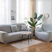 billiga Sofföverdrag-sofföverdrag för vardagsrum, 4-sits stretchmöbelskydd dammtät loveseat-överdrag allt-inklusive överdrag möbelskydd stolsöverdrag för vardagsrum