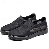 ieftine Pantofi casual slip-on-Adidași respirabili din plasă pentru bărbați - adidași ușori și confortabili pentru un stil de viață activ și aventuri de zi cu zi